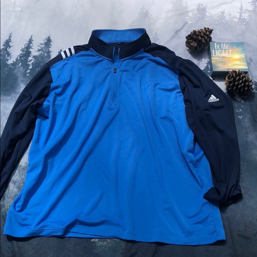 Adidas 3-STRIPES CORE 1/4 ZIP SWEATSHIRT